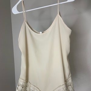 Spaghetti strap blouse